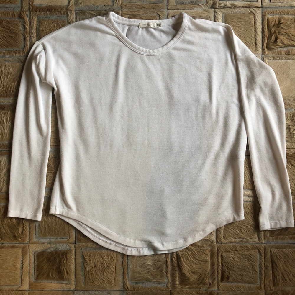 Rag & Bone White Cotton Tee Size S/P